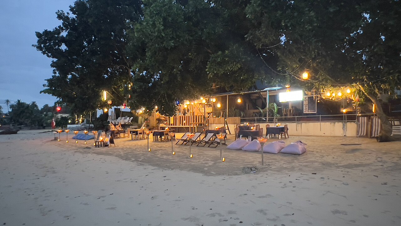 Klong Muang - scooter rental area in Krabi